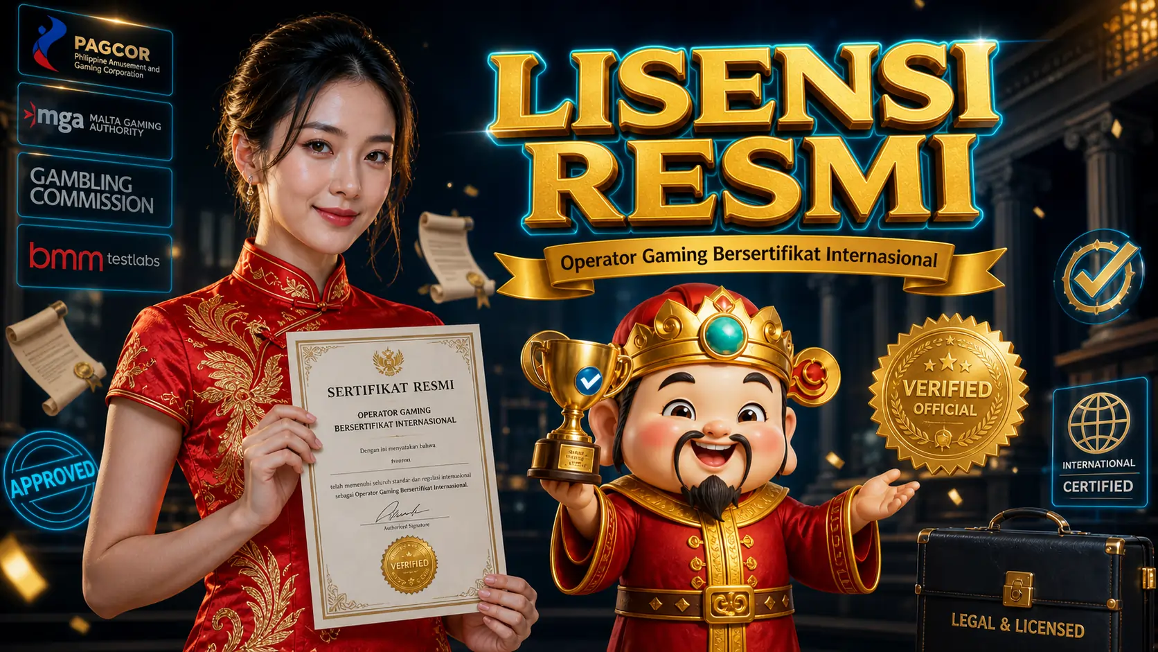 DewaHoki - Lisensi DewaHoki - Operator Gaming Resmi & Regulasi