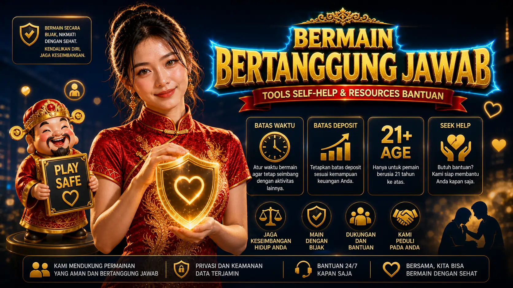 DewaHoki - Bermain Bertanggung Jawab - DewaHoki Responsible Gambling